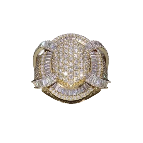 Luxury Diamond Halo Ring
