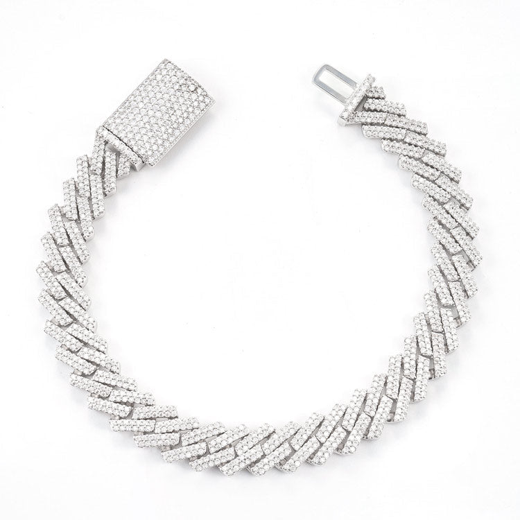 Cuban bracelet CUSTOMIZATION AVAILABLE 9 INCH