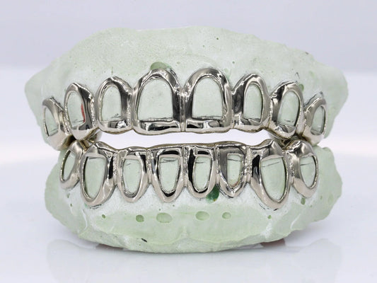 Framed Gold Grillz