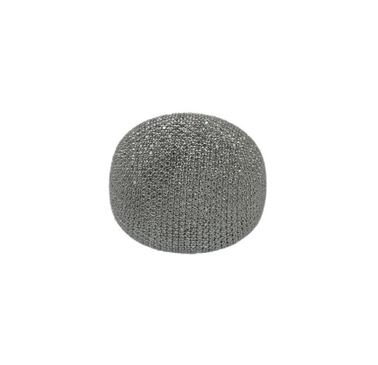 Crystal Pave Dome Ring